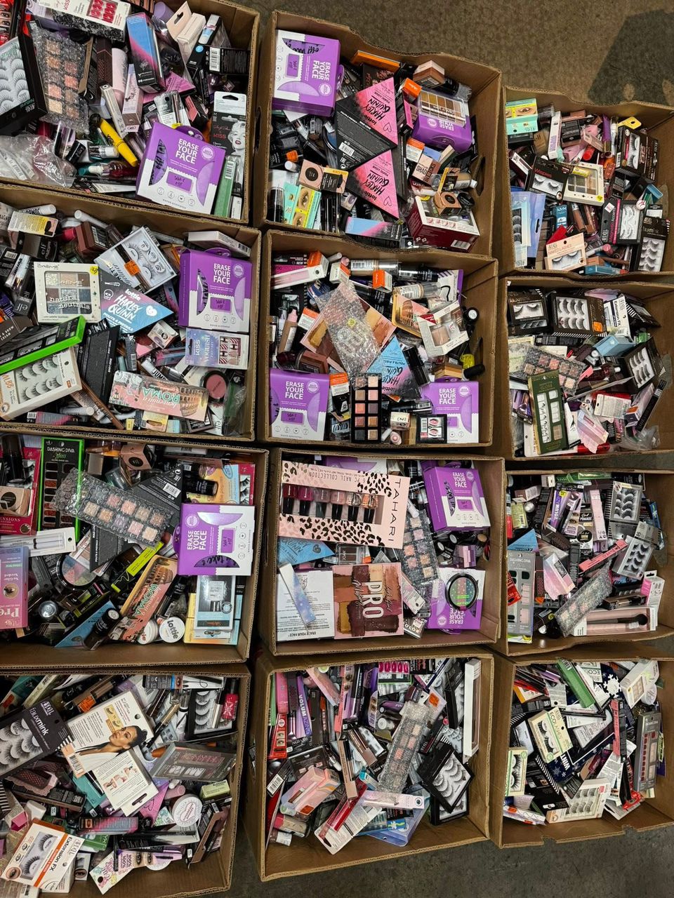 Mix Brand Makeup Liquidation Pallets
