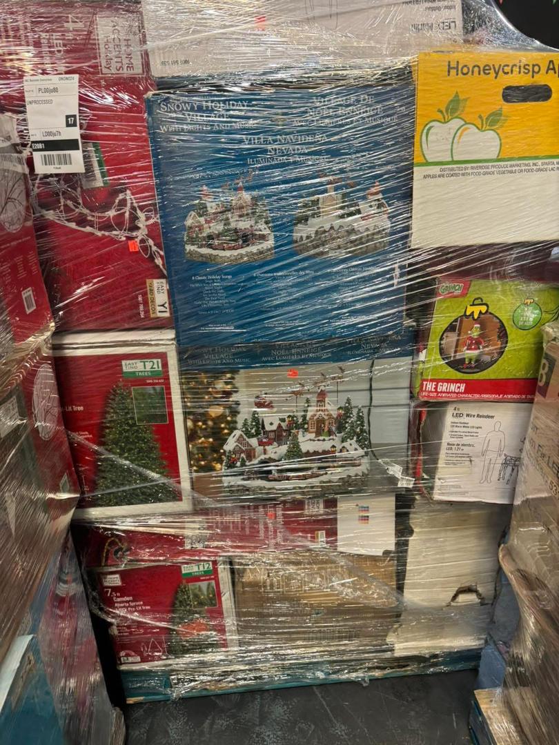 Christmas Decorations Liquidation Pallets  - Image 5
